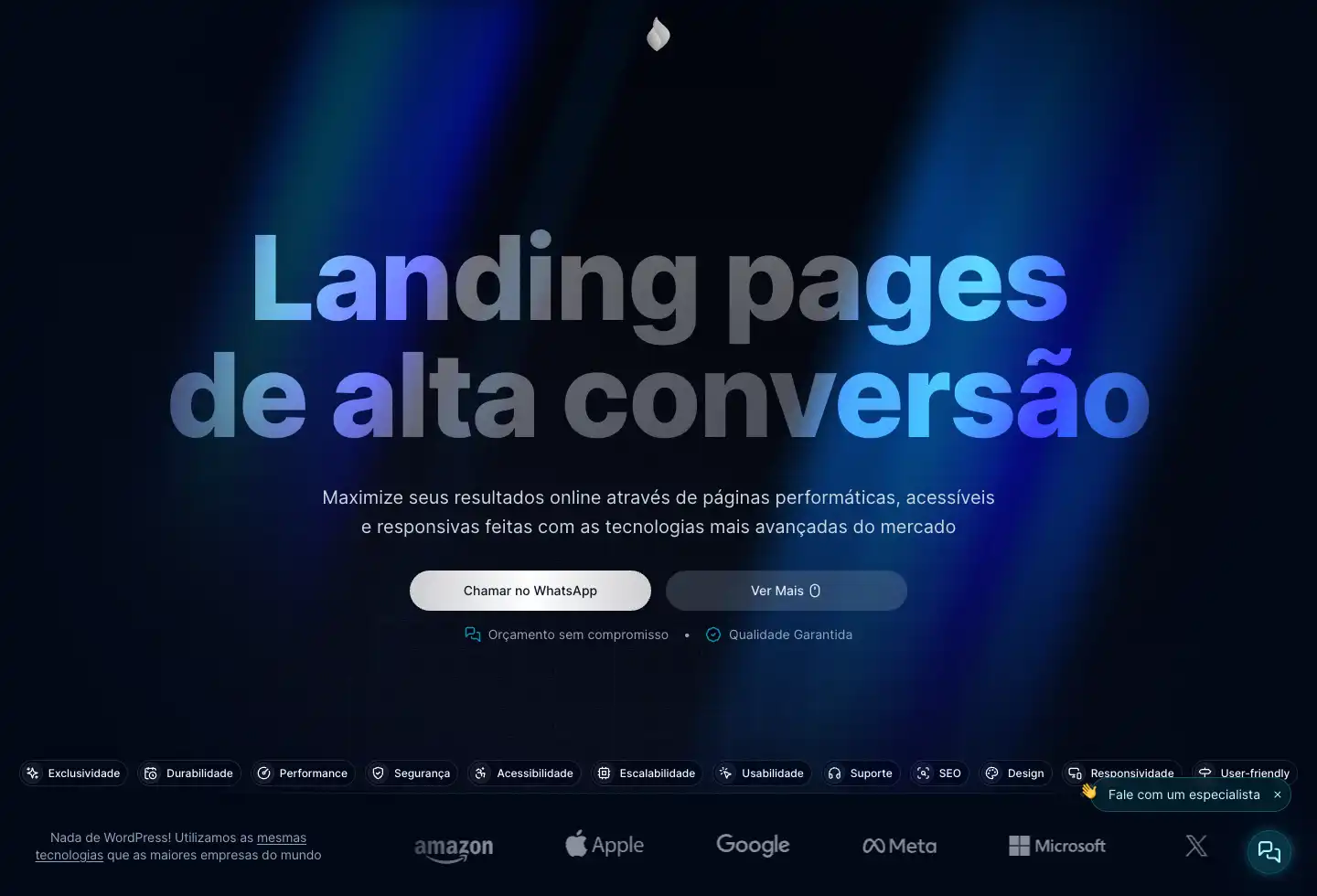 SEYPH | Landing pages de alta conversão